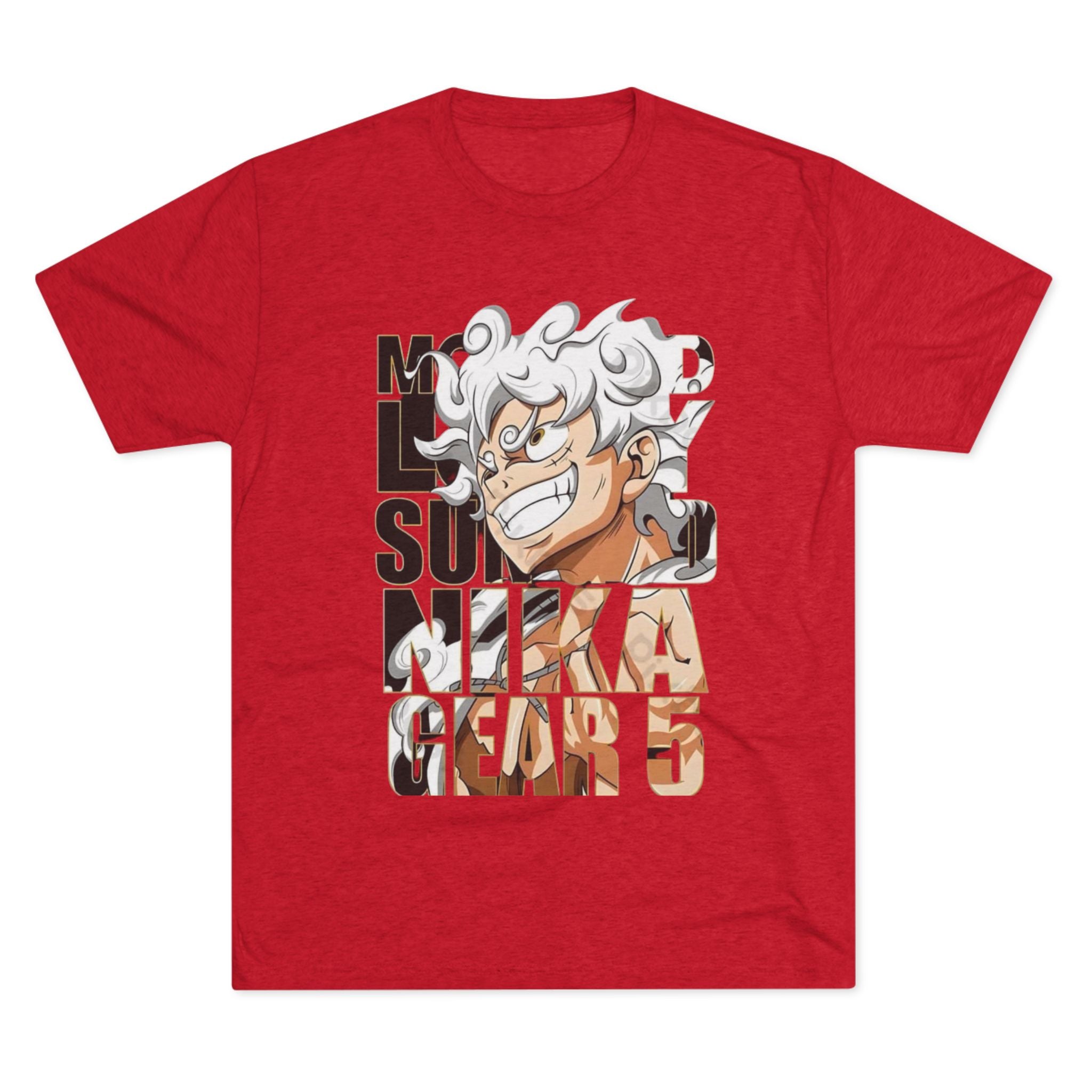 Anime Character Graphic Tee — "No One Survives Me" Bold Typography