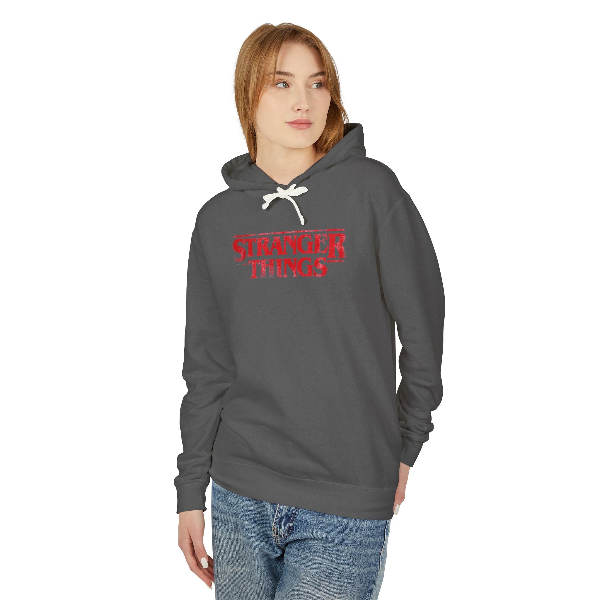 Stranger Things Logo Hoodie — Retro 80s Sci‑Fi Pullover
