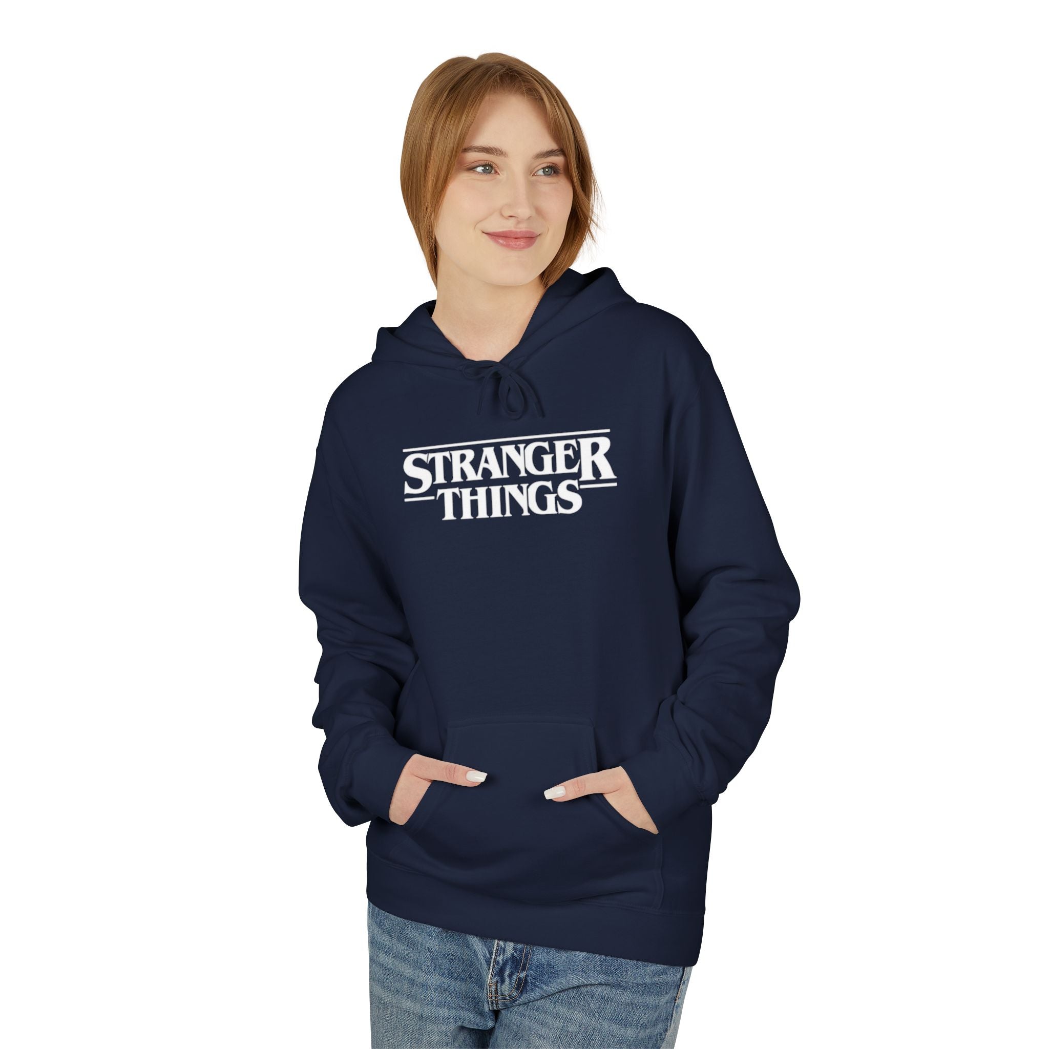Stranger Things Logo Hoodie — Retro TV Series Pullover for Fans