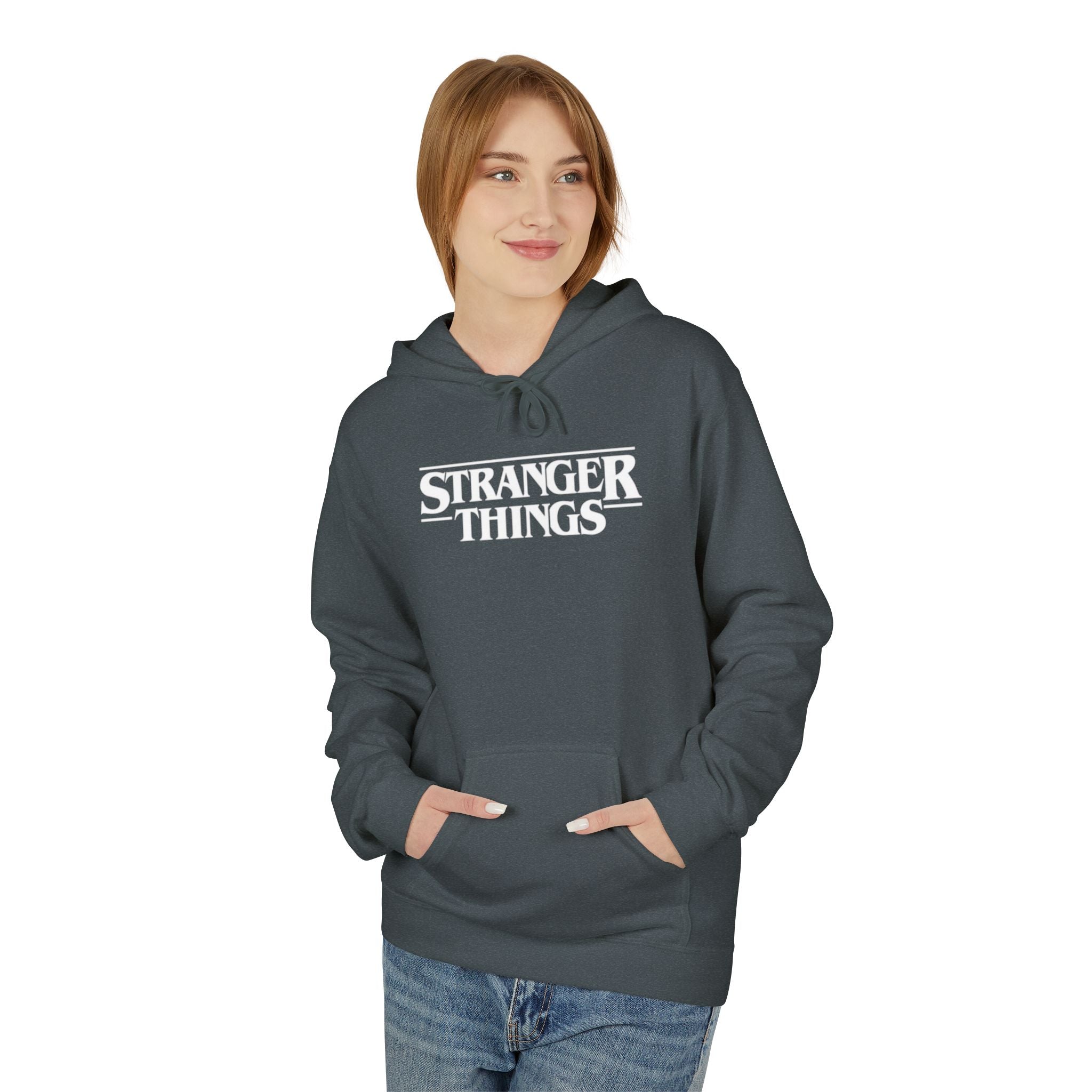 Stranger Things Logo Hoodie — Retro TV Series Pullover for Fans