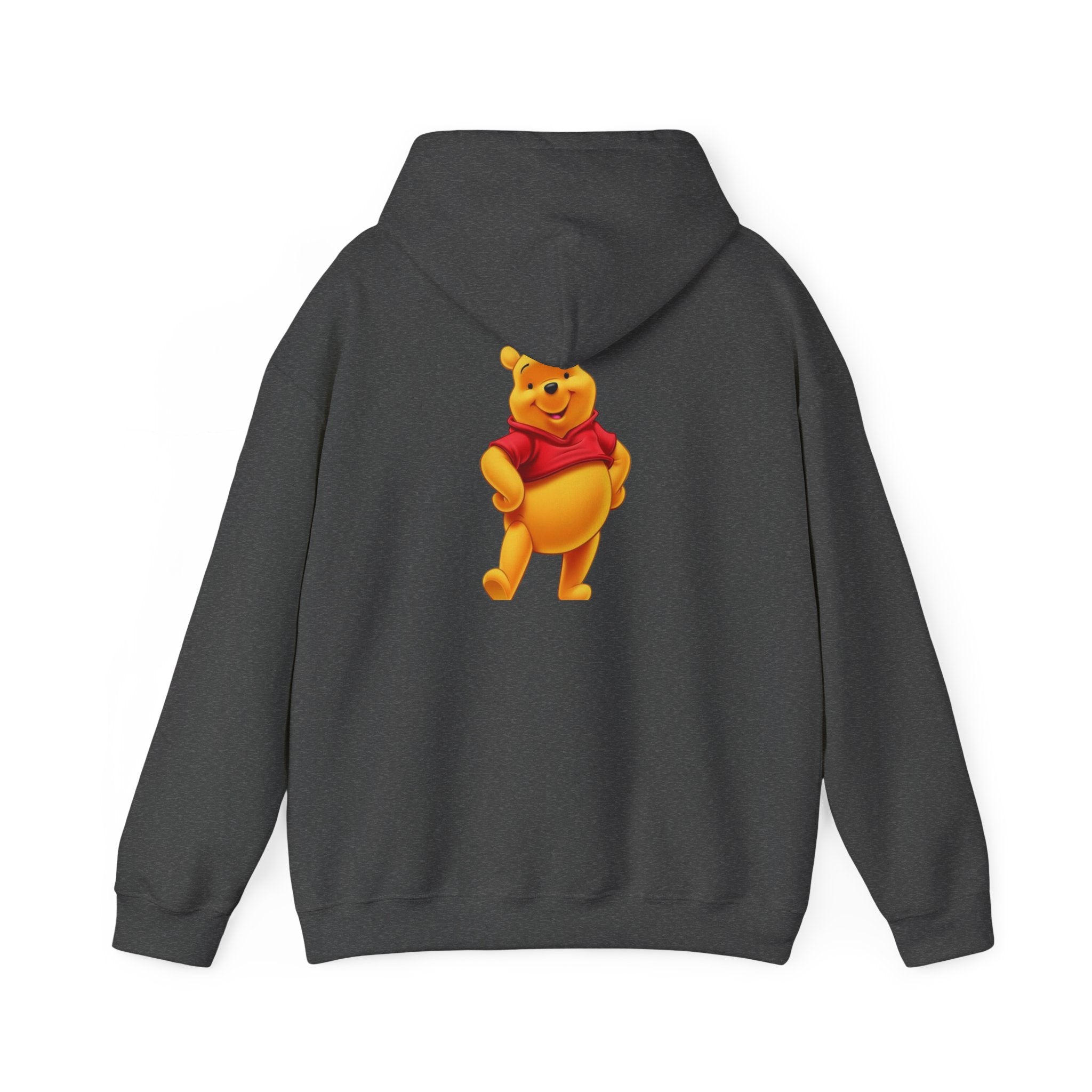 Adventure Hoodie with Cute Bear Graphic — Cozy White Pullover
