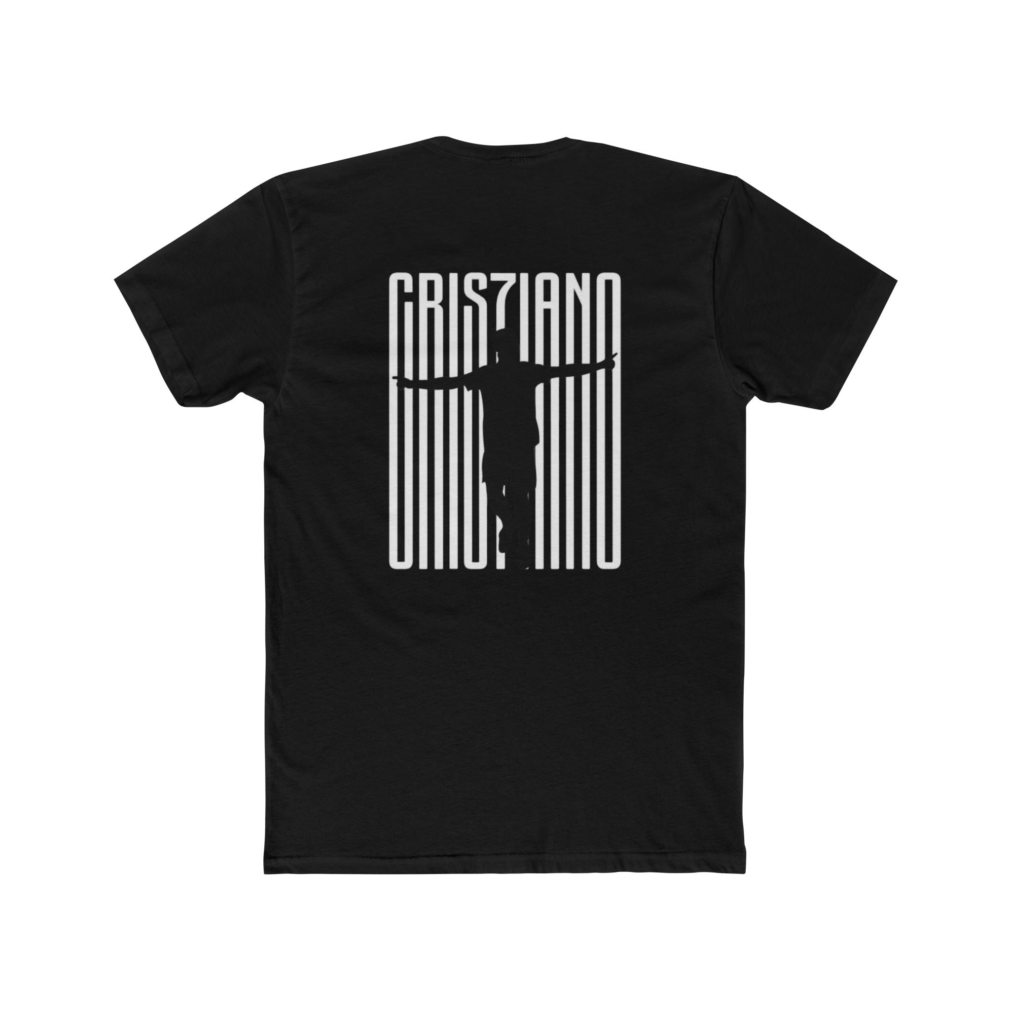 CR7 Cristiano T‑Shirt — Soccer Fan Tee with Silhouette Graphic