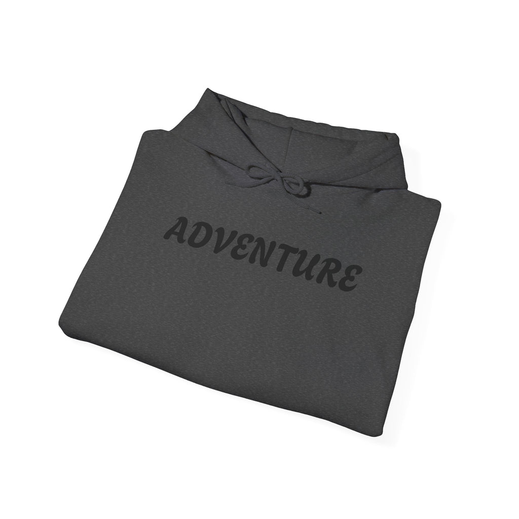 Adventure Hoodie with Cute Bear Graphic — Cozy White Pullover