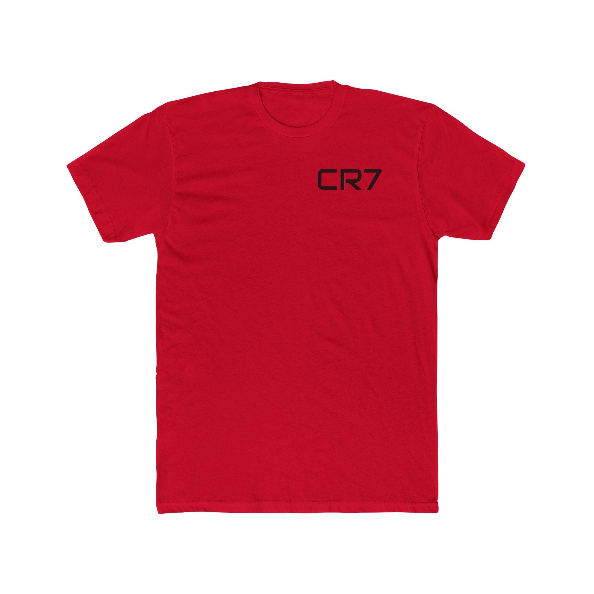 CR7 Cristiano T‑Shirt — Soccer Fan Tee with Silhouette Graphic