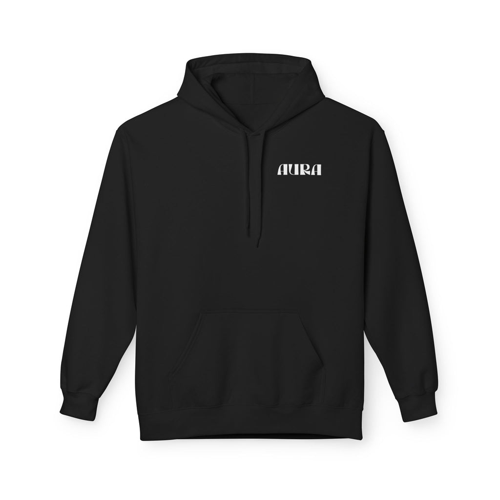 Aura Graphic Hoodie — Minimalist Anime-Inspired Back Portrait
