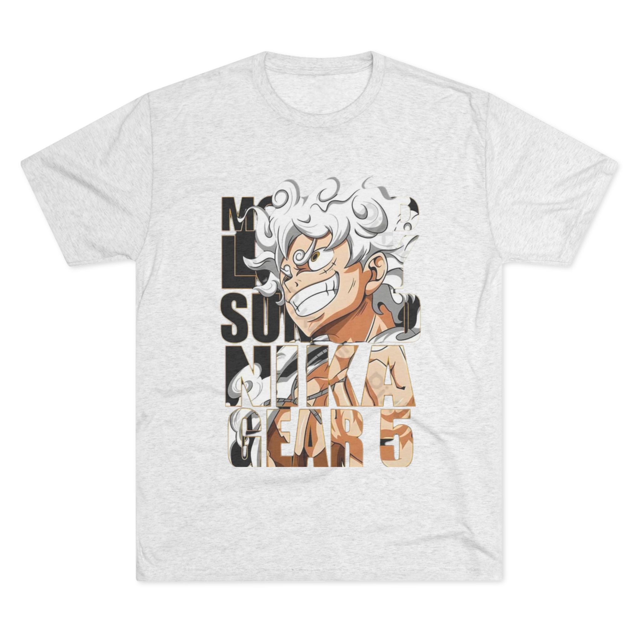 Anime Character Graphic Tee — "No One Survives Me" Bold Typography