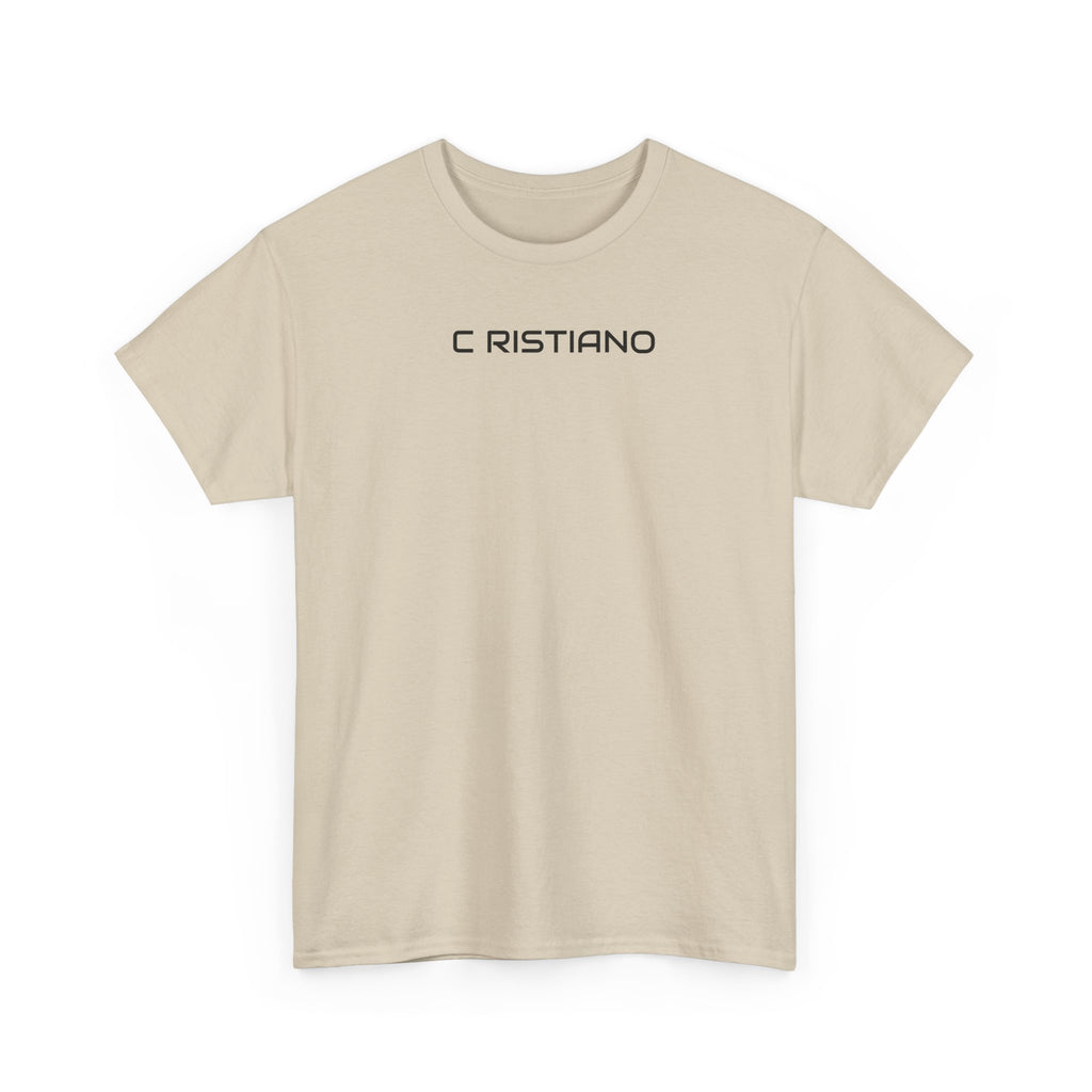 Legendary Football Collage Tee — 'Ronaldo' Graphic Soccer Shirt