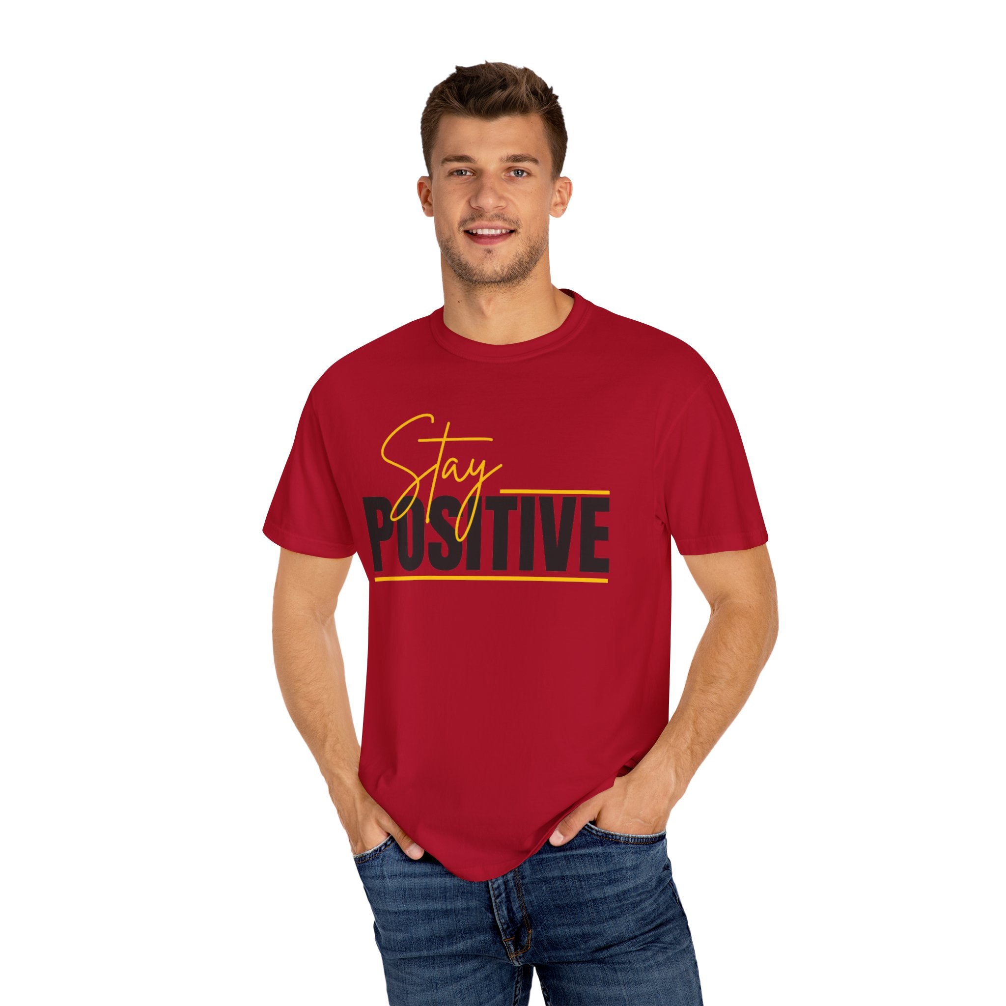 Stay Positive T-Shirt — Motivational Graphic Tee