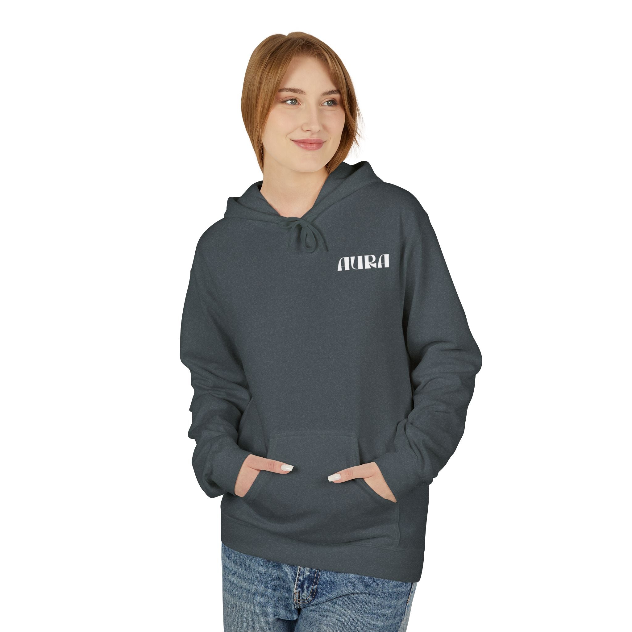 Aura Graphic Hoodie — Minimalist Anime-Inspired Back Portrait