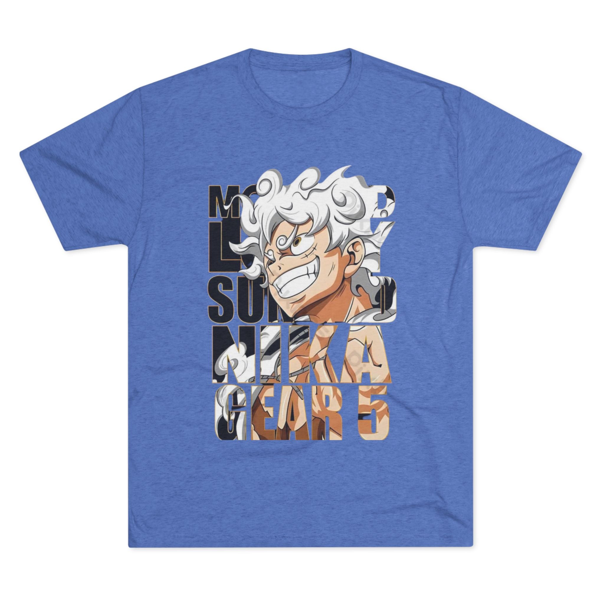 Anime Character Graphic Tee — "No One Survives Me" Bold Typography