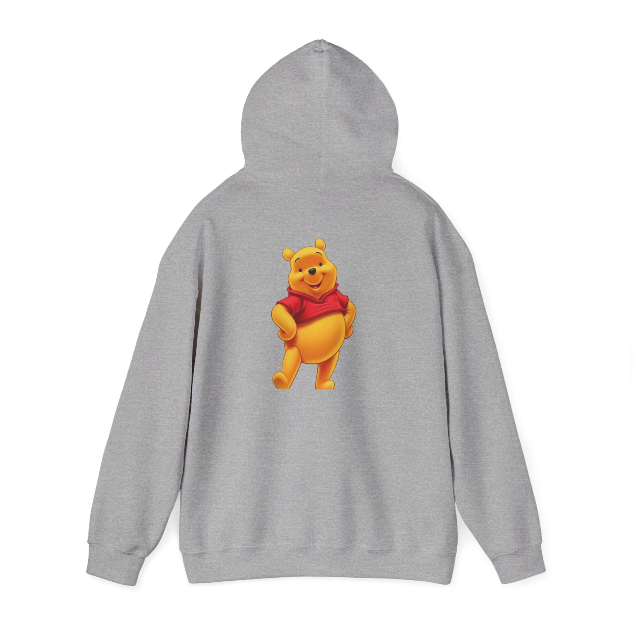 Adventure Hoodie with Cute Bear Graphic — Cozy White Pullover