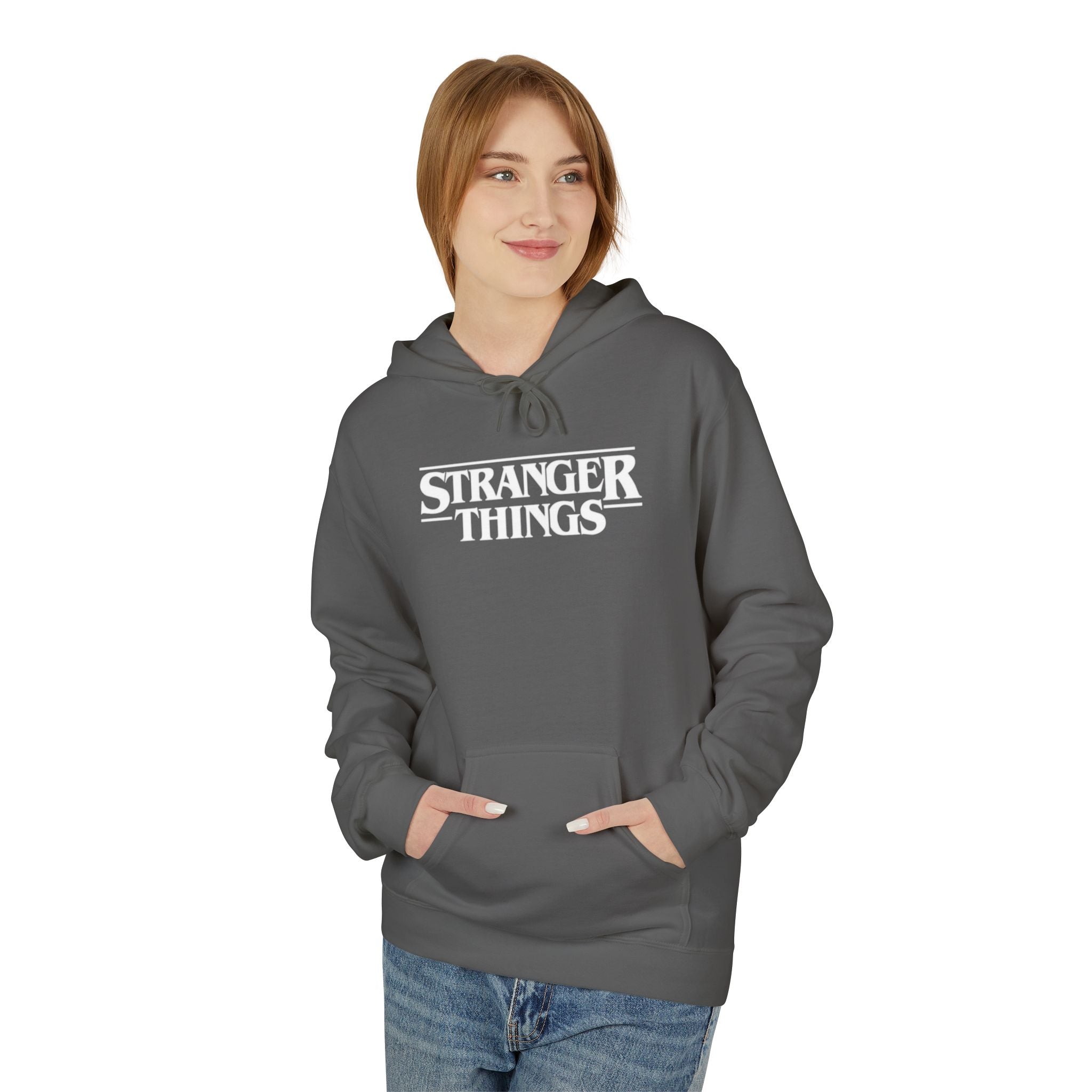 Stranger Things Logo Hoodie — Retro TV Series Pullover for Fans