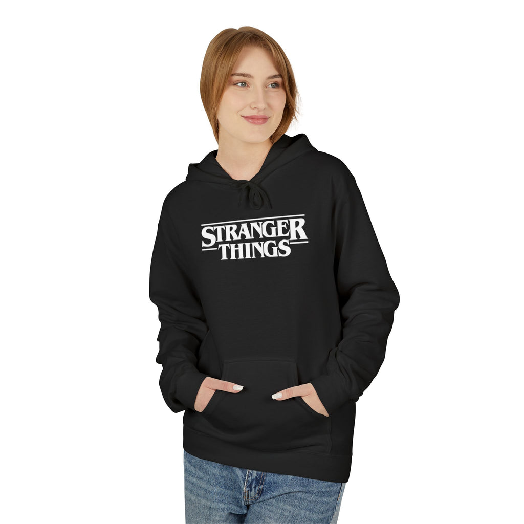 Stranger Things Logo Hoodie — Retro TV Series Pullover for Fans