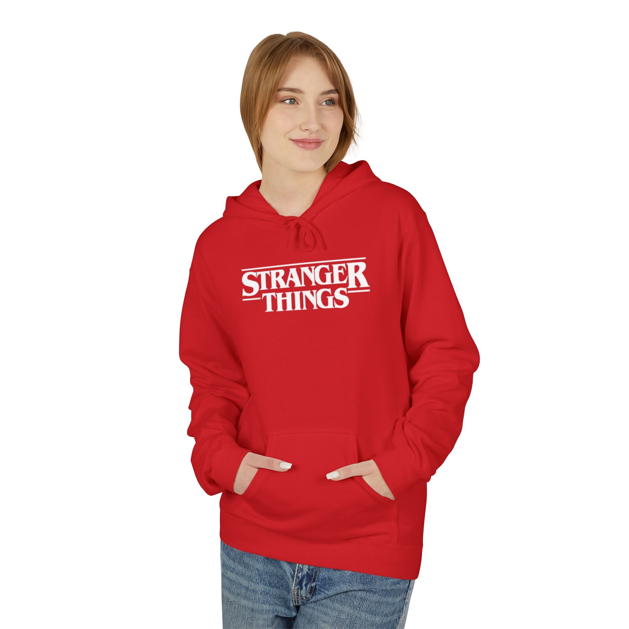Stranger Things Logo Hoodie — Retro TV Series Pullover for Fans
