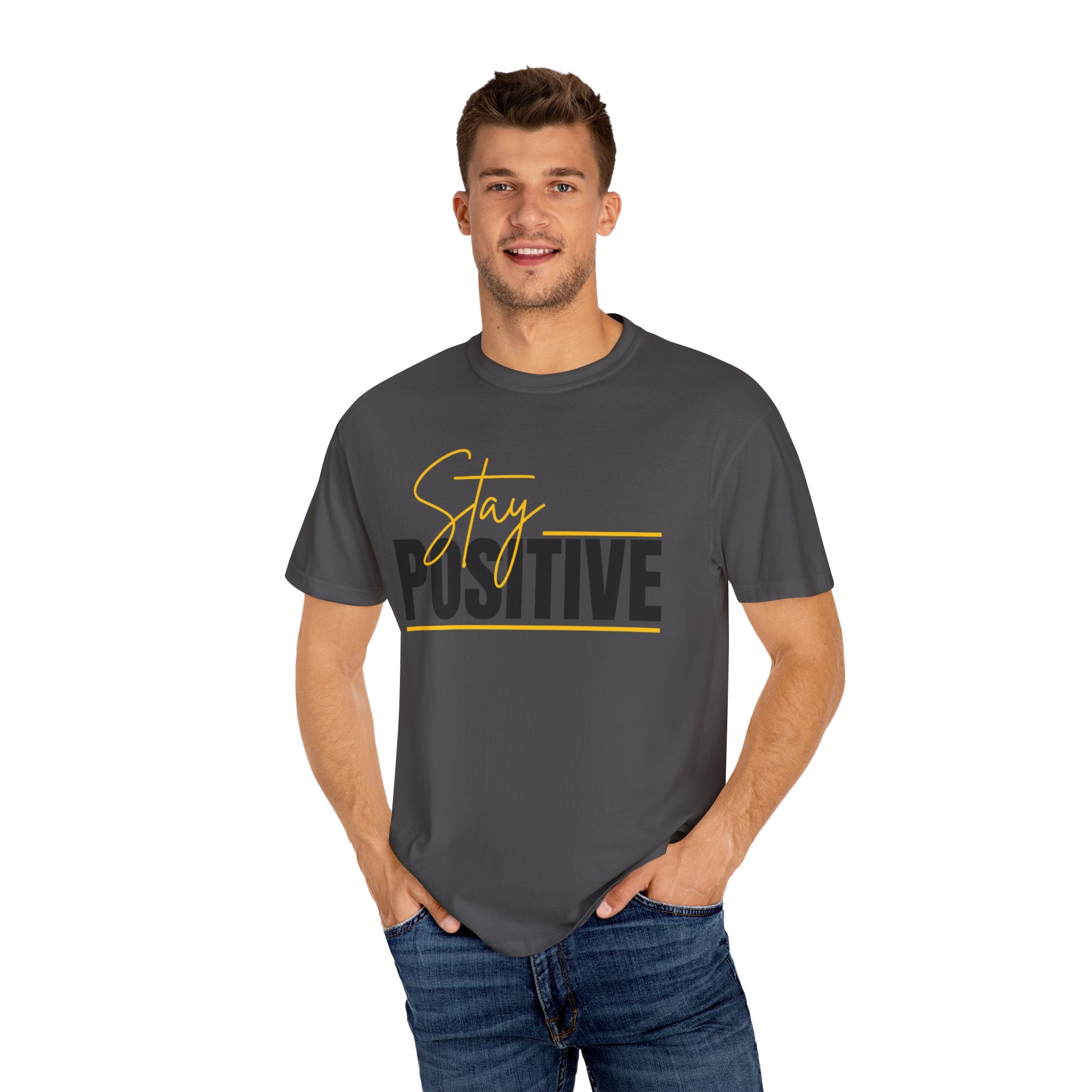 Stay Positive T-Shirt — Motivational Graphic Tee