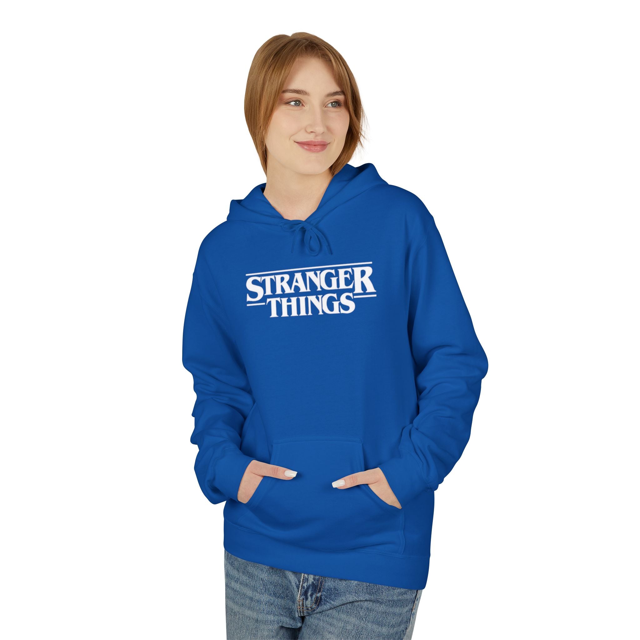 Stranger Things Logo Hoodie — Retro TV Series Pullover for Fans