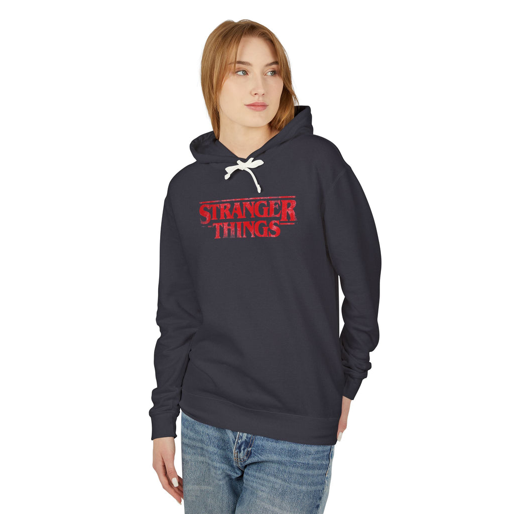 Stranger Things Logo Hoodie — Retro 80s Sci‑Fi Pullover