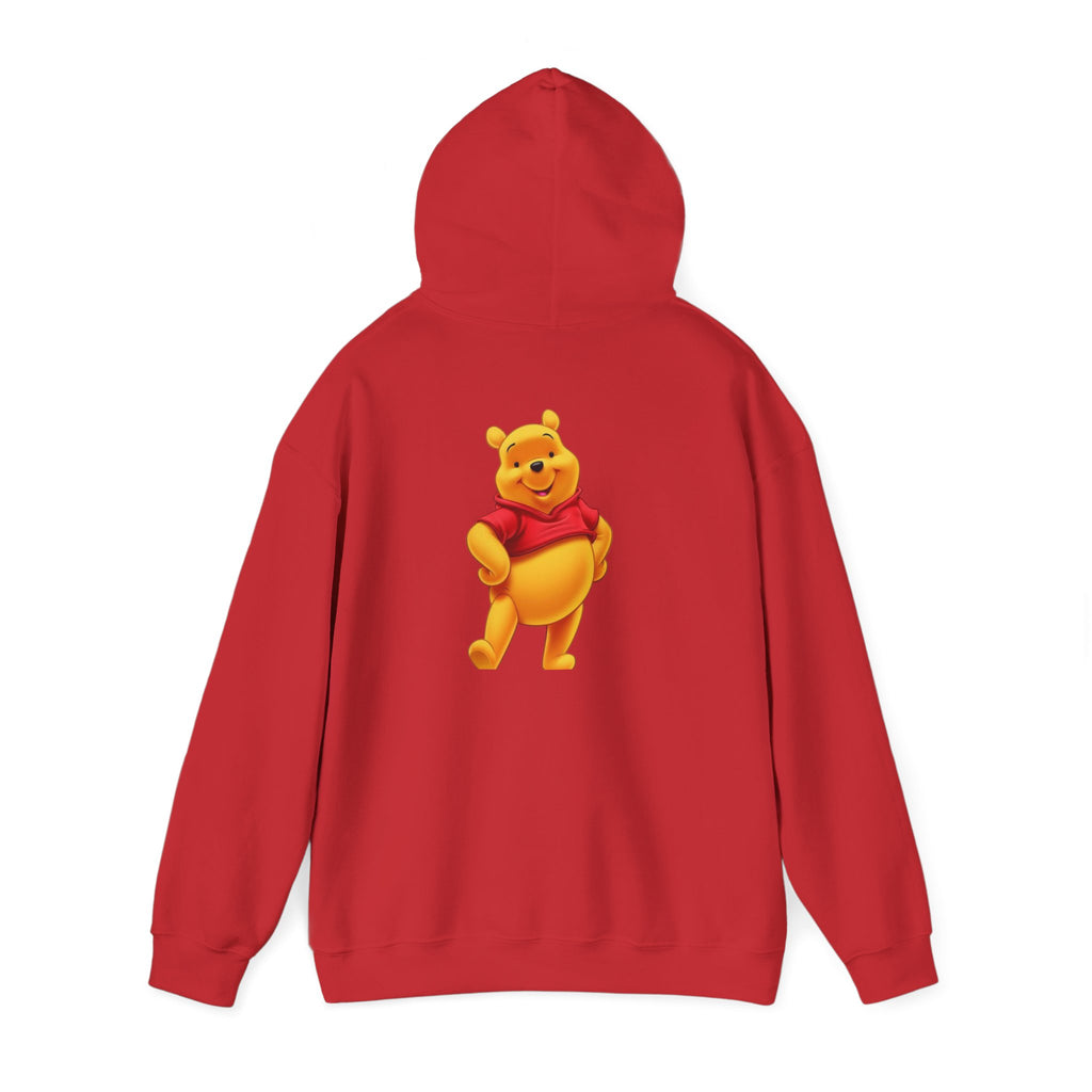 Adventure Hoodie with Cute Bear Graphic — Cozy White Pullover
